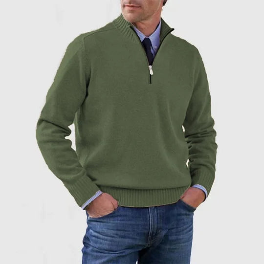 Vittorio™ | Maglione Elegante con Mezza Zip