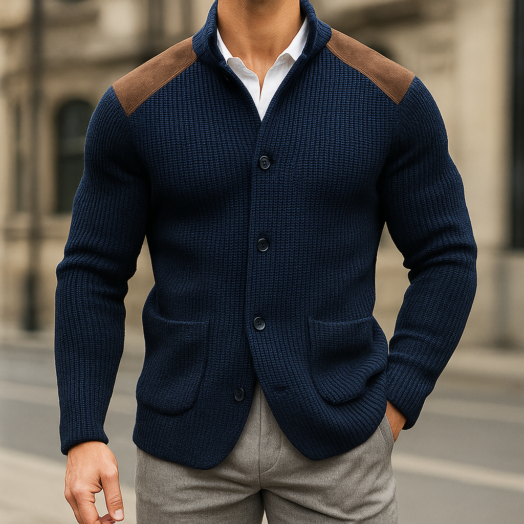 Adriano™ | Blazer in maglia strutturata
