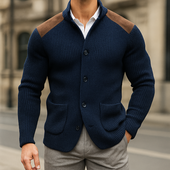 Adriano™ | Blazer in maglia strutturata