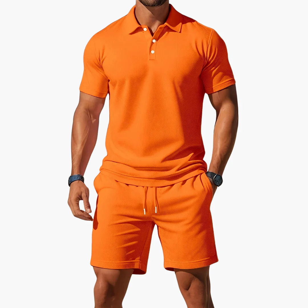 Neth™ | Completo Estivo Polo & Shorts