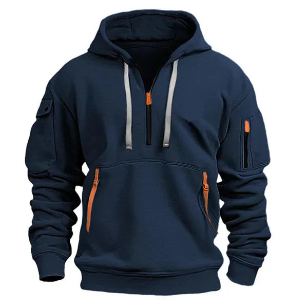 Alviero™ | Hoodie calda con zip e tasche (1+1 GRATIS)