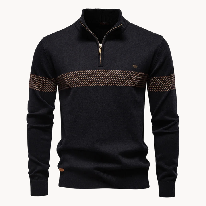 Timo™ | Maglione caldo con mezza zip