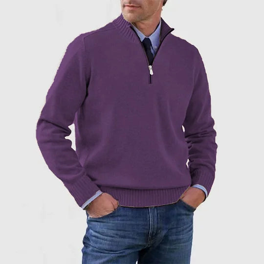 Vittorio™ | Maglione Elegante con Mezza Zip