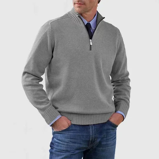 Vittorio™ | Maglione Elegante con Mezza Zip