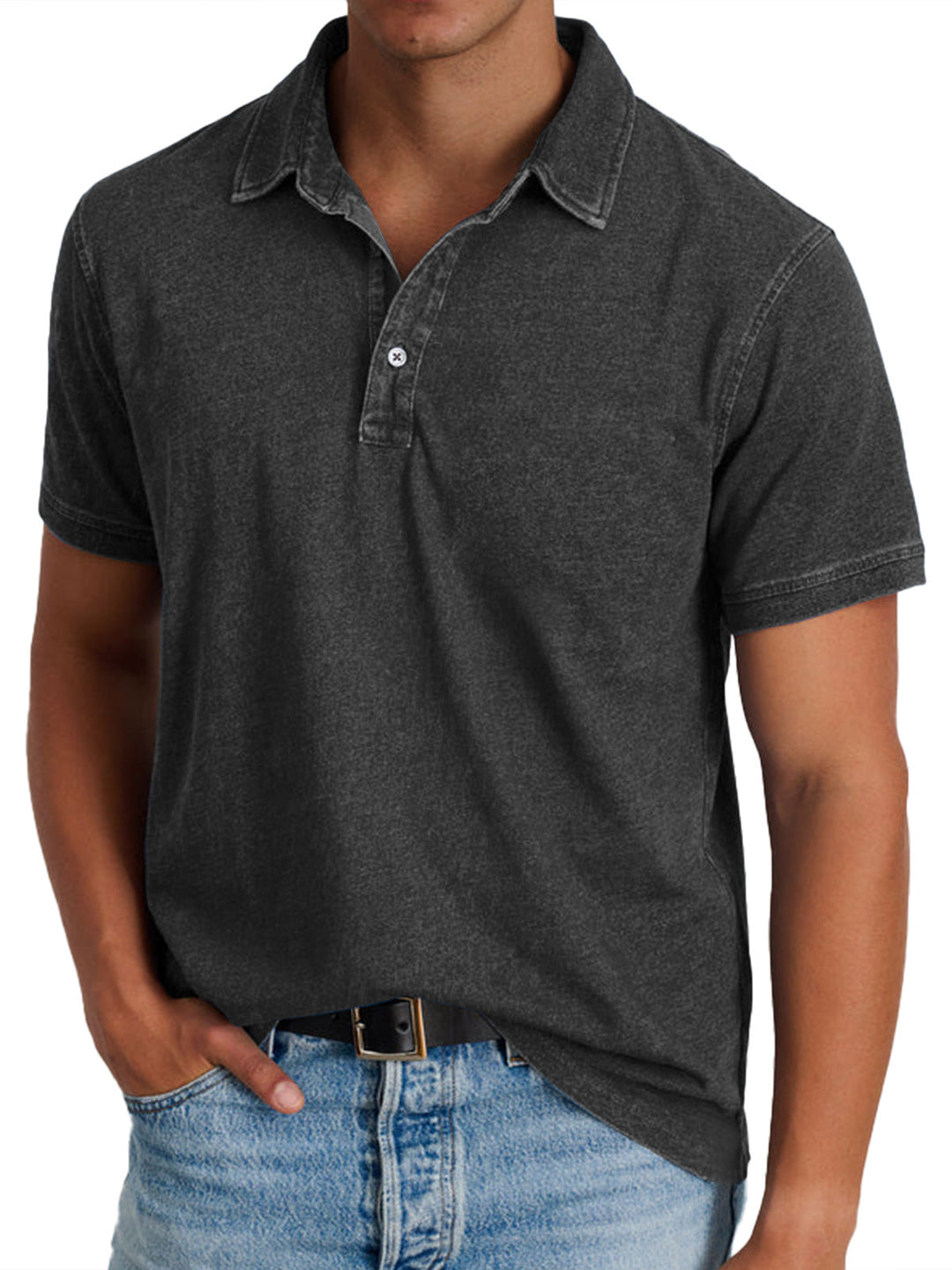 Menzo™ | Polo in Cotone Lavato