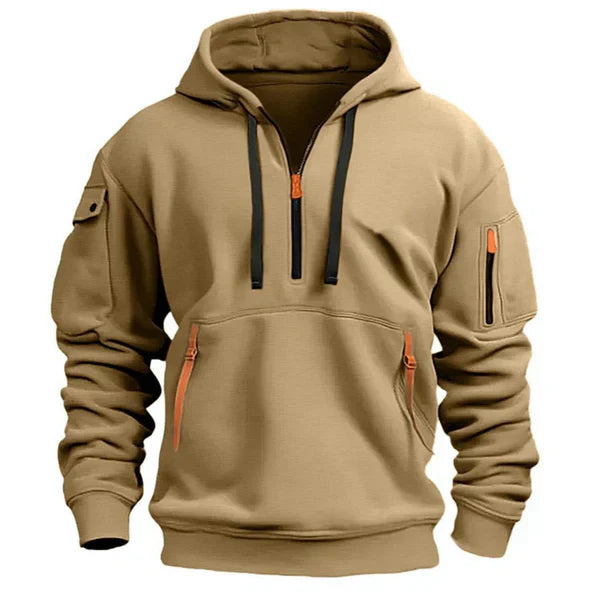 Alviero™ | Hoodie calda con zip e tasche (1+1 GRATIS)