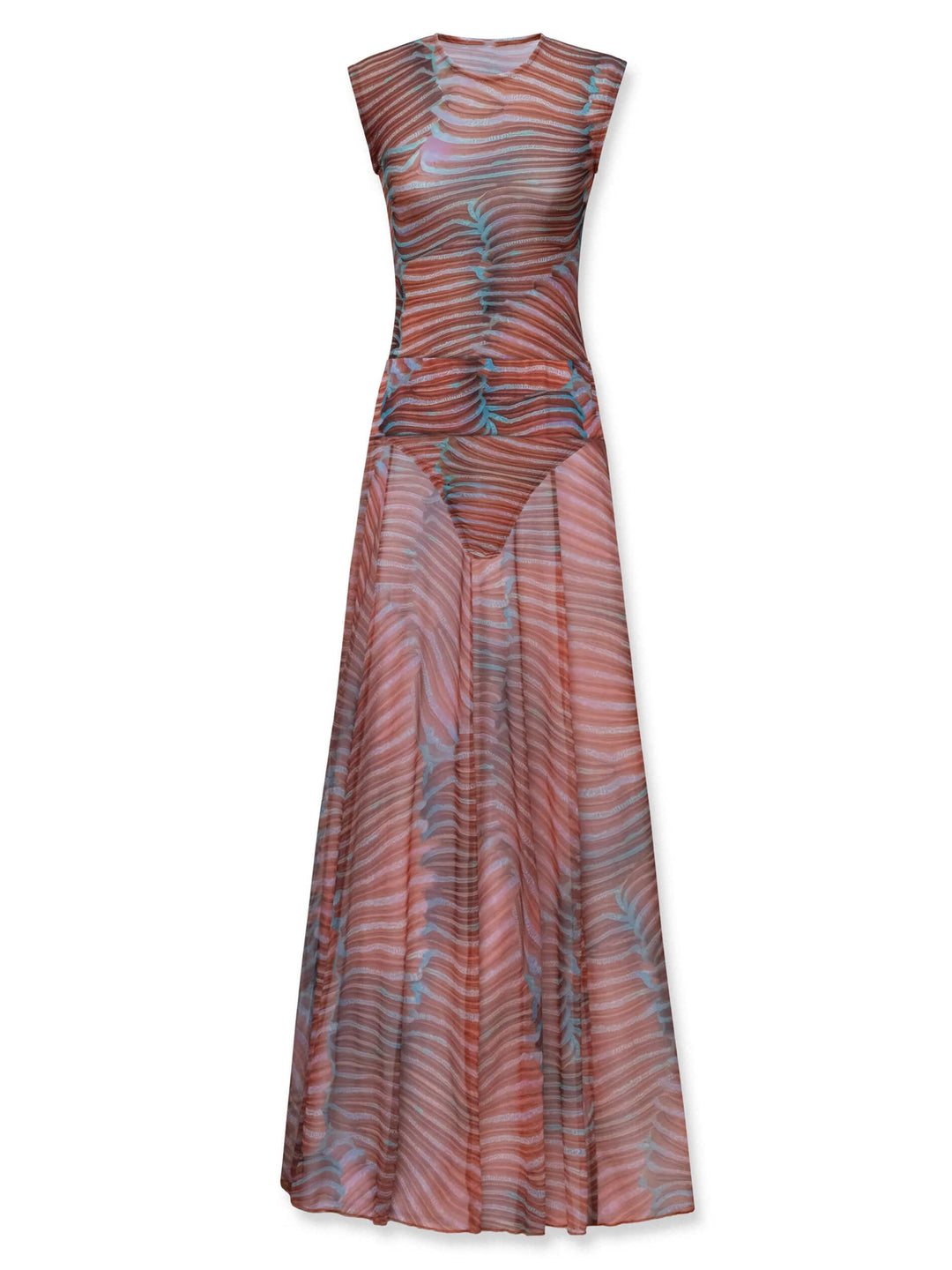 Giannina™ | Abito lungo stampato elegante