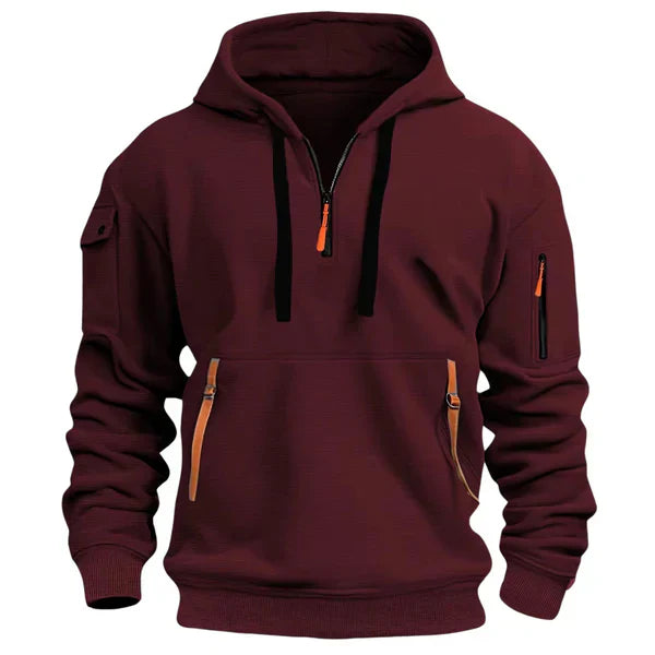 Alviero™ | Hoodie calda con zip e tasche (1+1 GRATIS)