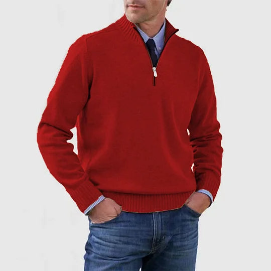 Vittorio™ | Maglione Elegante con Mezza Zip