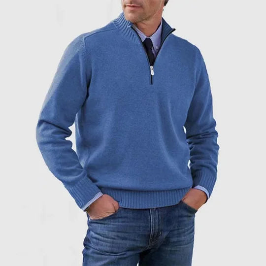 Vittorio™ | Maglione Elegante con Mezza Zip