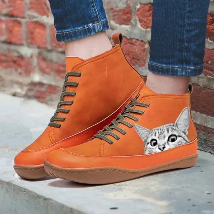 Viviana™ | Sneakers con Gatto Ricamato
