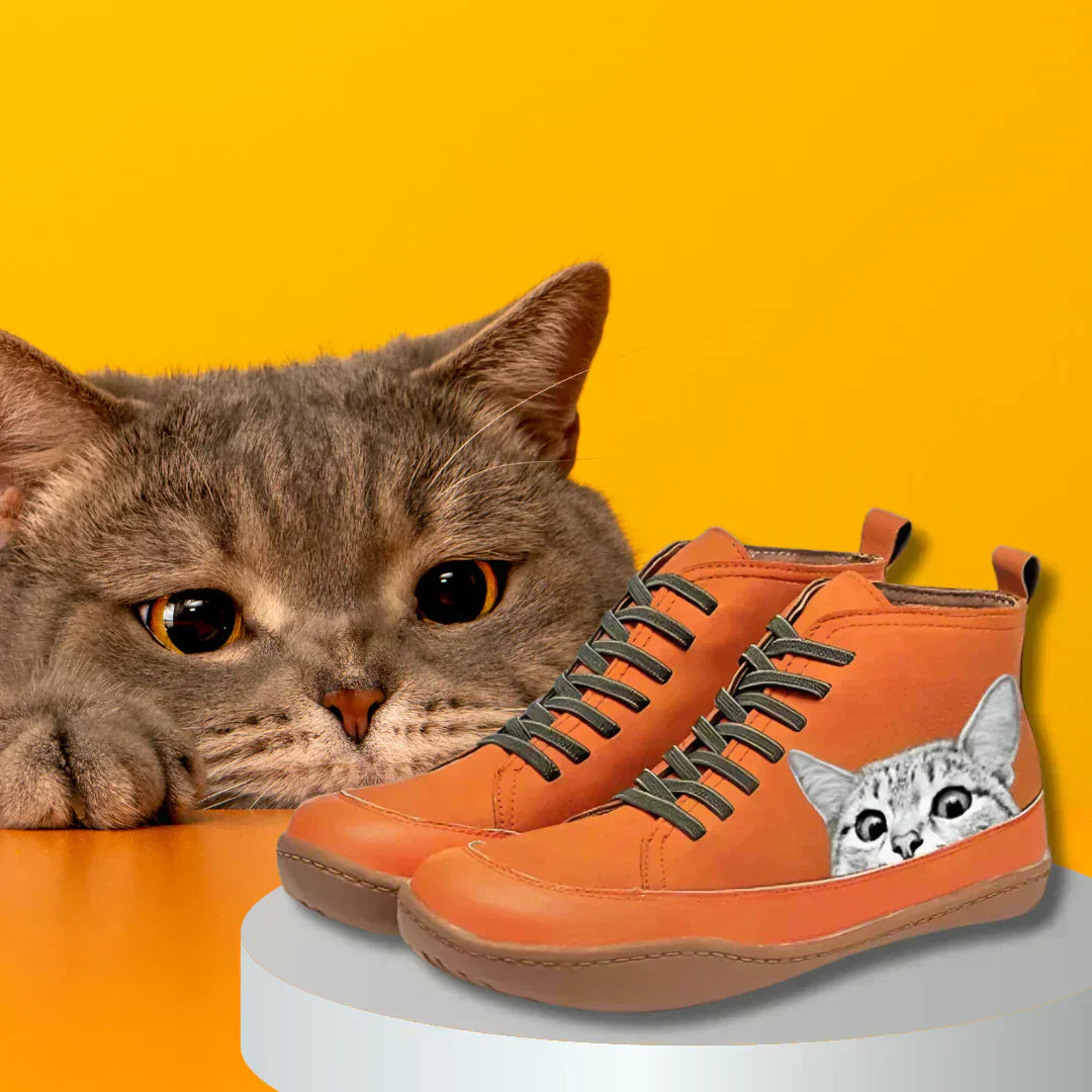 Viviana™ | Sneakers con Gatto Ricamato
