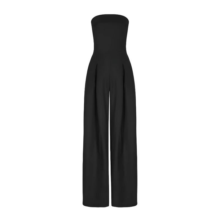 Evania™ | Elegante Tuta Strapless a Gamba Larga