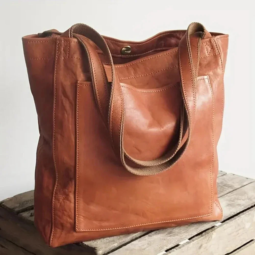 Lisa™ | Elegante Shopper in Pelle