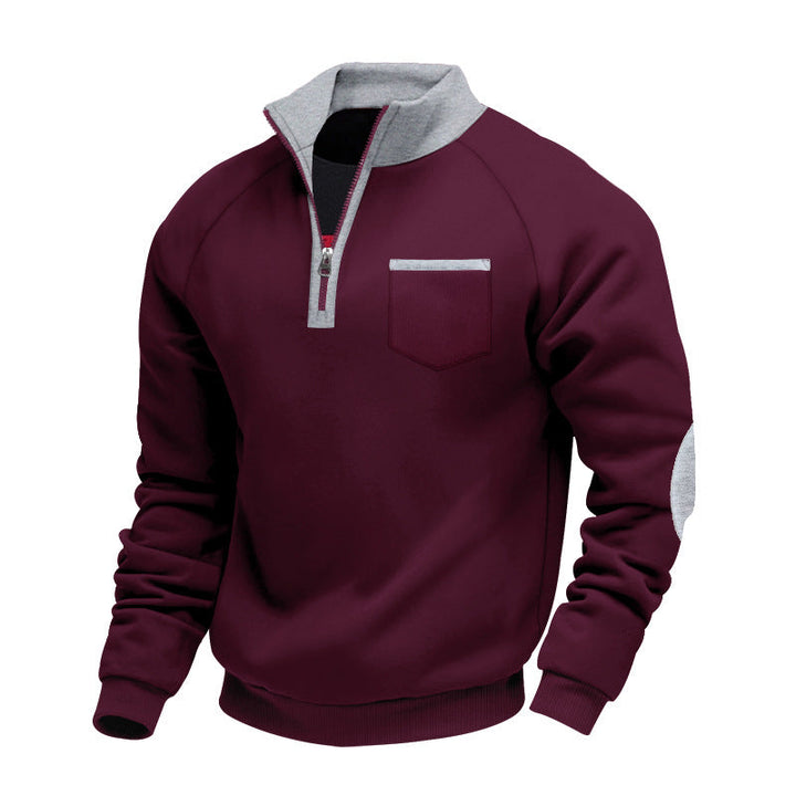 Tino™ | Maglione sportivo con zip e tasca