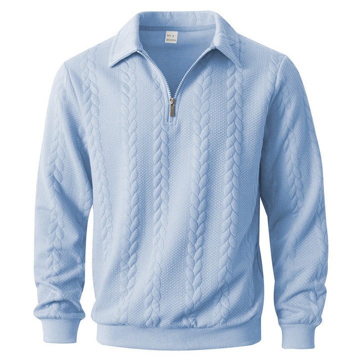 Simone™ | Polo Quarter Zip in Maglia Elegante