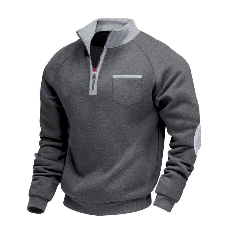 Tino™ | Maglione sportivo con zip e tasca