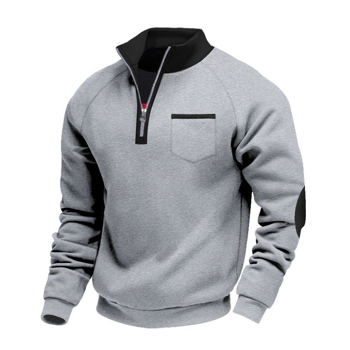 Tino™ | Maglione sportivo con zip e tasca