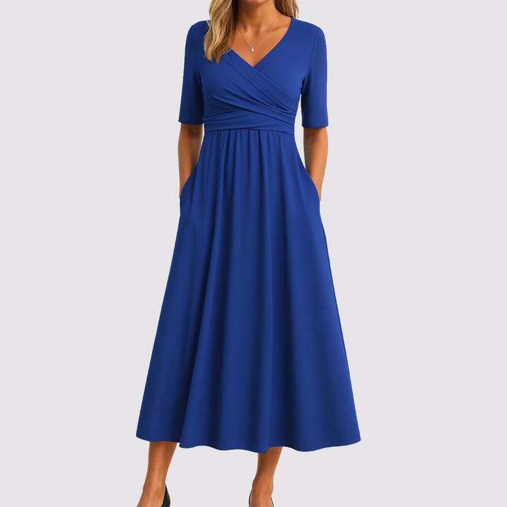 Veronica™ | Elegante abito midi dal fascino intramontabile