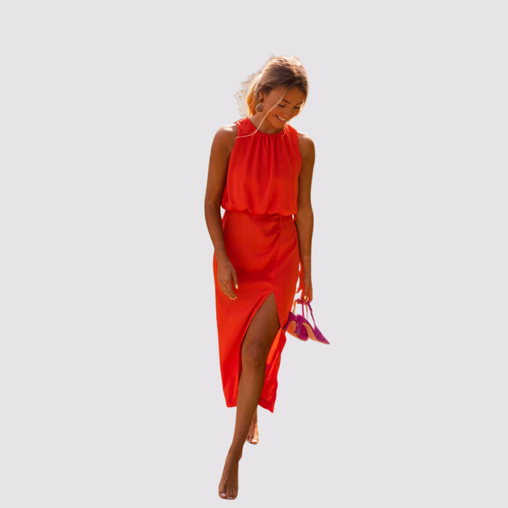 Leona™ | Elegante abito midi estivo