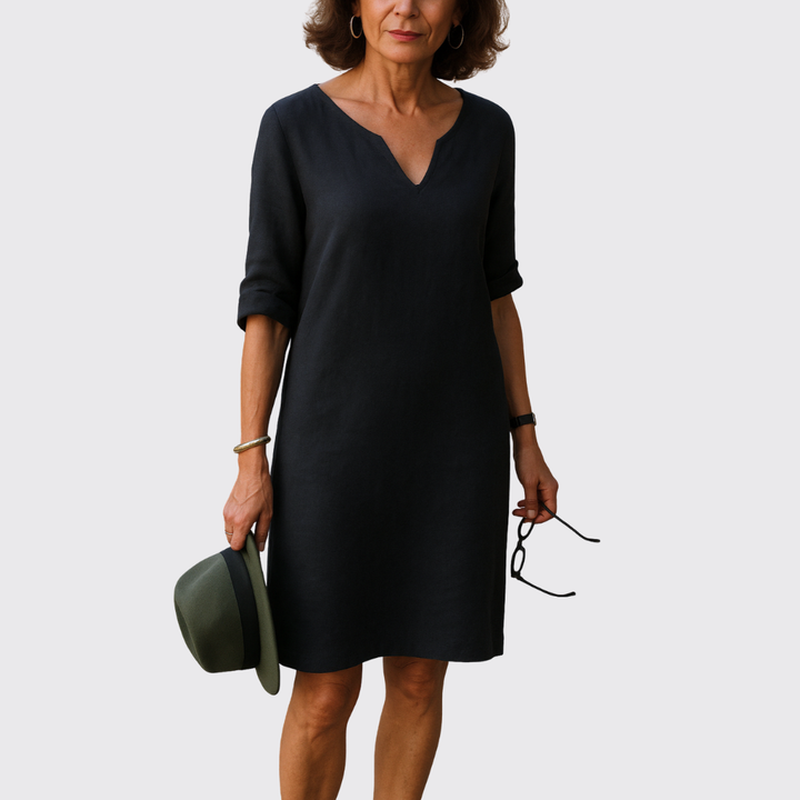 Rita™ | Abito elegante con scollo a V.