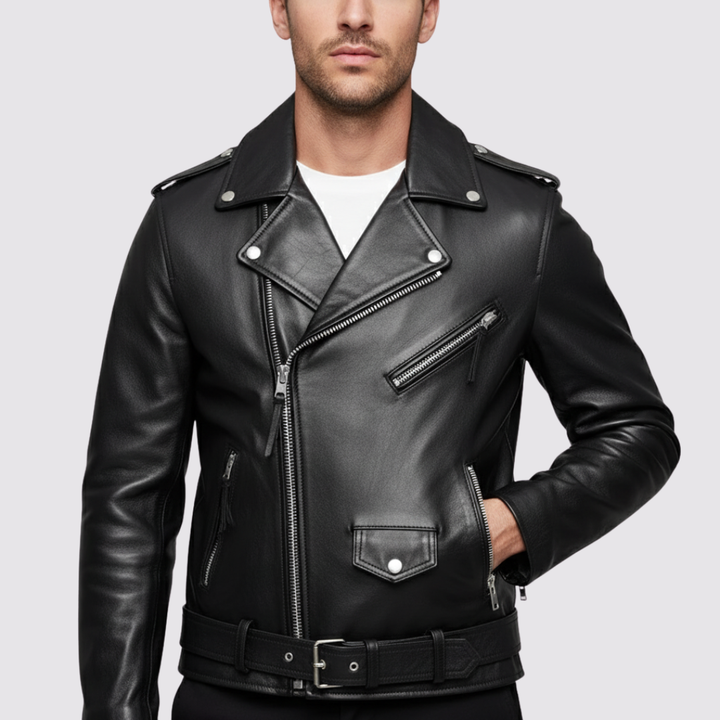 Antonio™ | Giacca in Pelle Biker