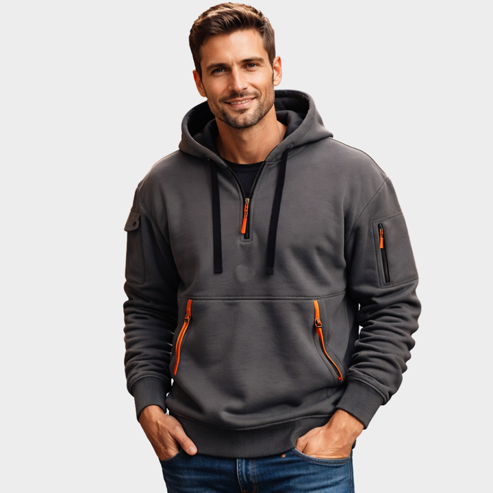 Alviero™ | Hoodie calda con zip e tasche (1+1 GRATIS)