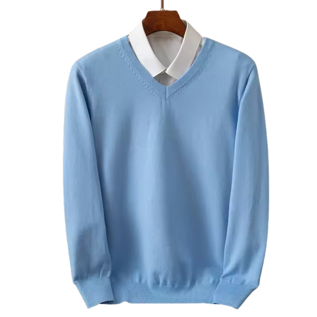 Massimo™  | Maglione cashmere scollo V
