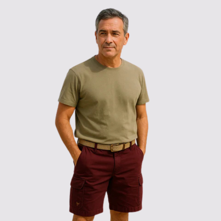 Karel™ | Pantaloncini Cargo in Cotone Stile Casual