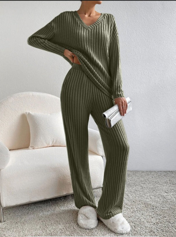 Isabella™ | Set loungewear a coste elegante