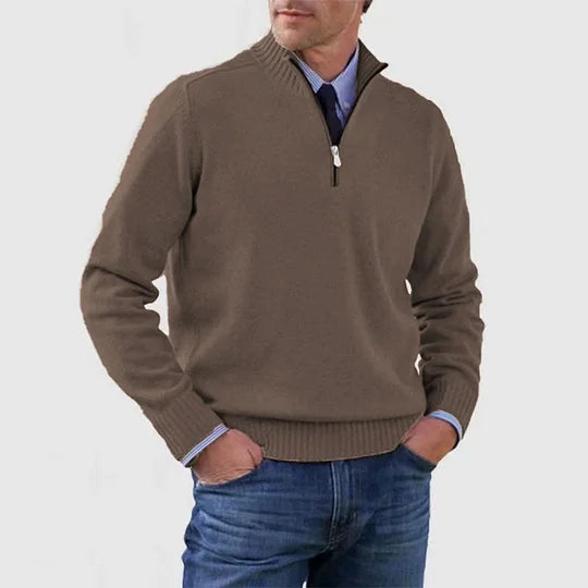 Vittorio™ | Maglione Elegante con Mezza Zip