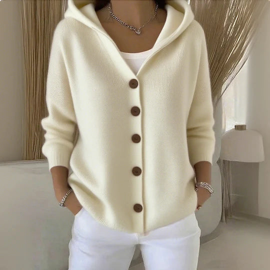 Lucia™ | Morbido Cardigan con Cappuccio