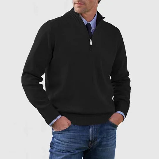 Vittorio™ | Maglione Elegante con Mezza Zip