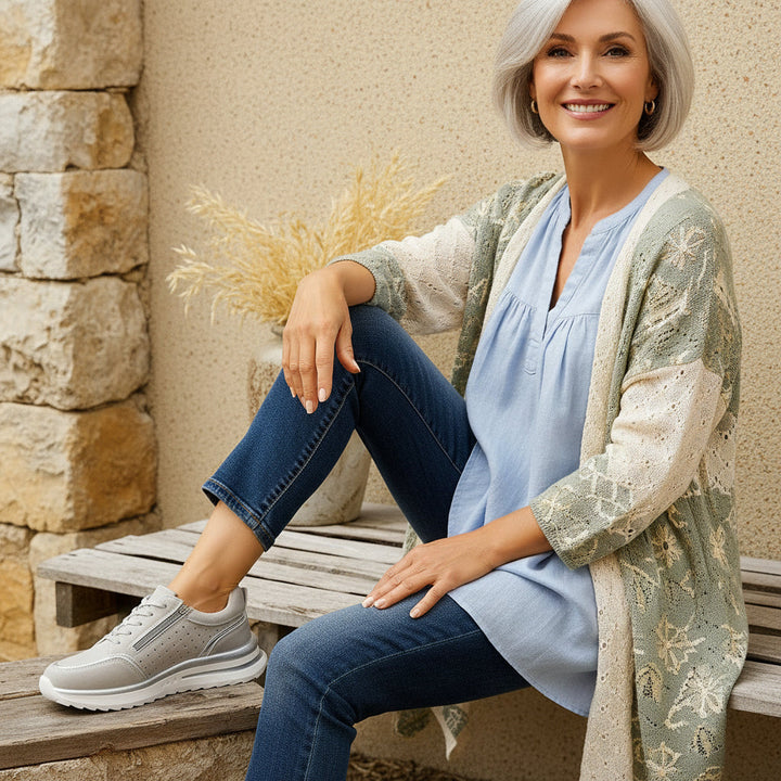 Miriam™ | Scarpe Ortopediche con Zip Laterale
