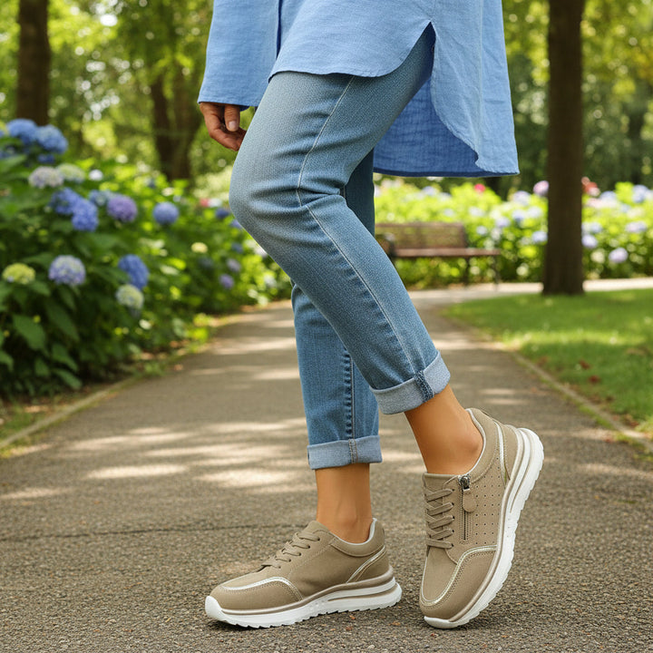 Miriam™ | Scarpe Ortopediche con Zip Laterale