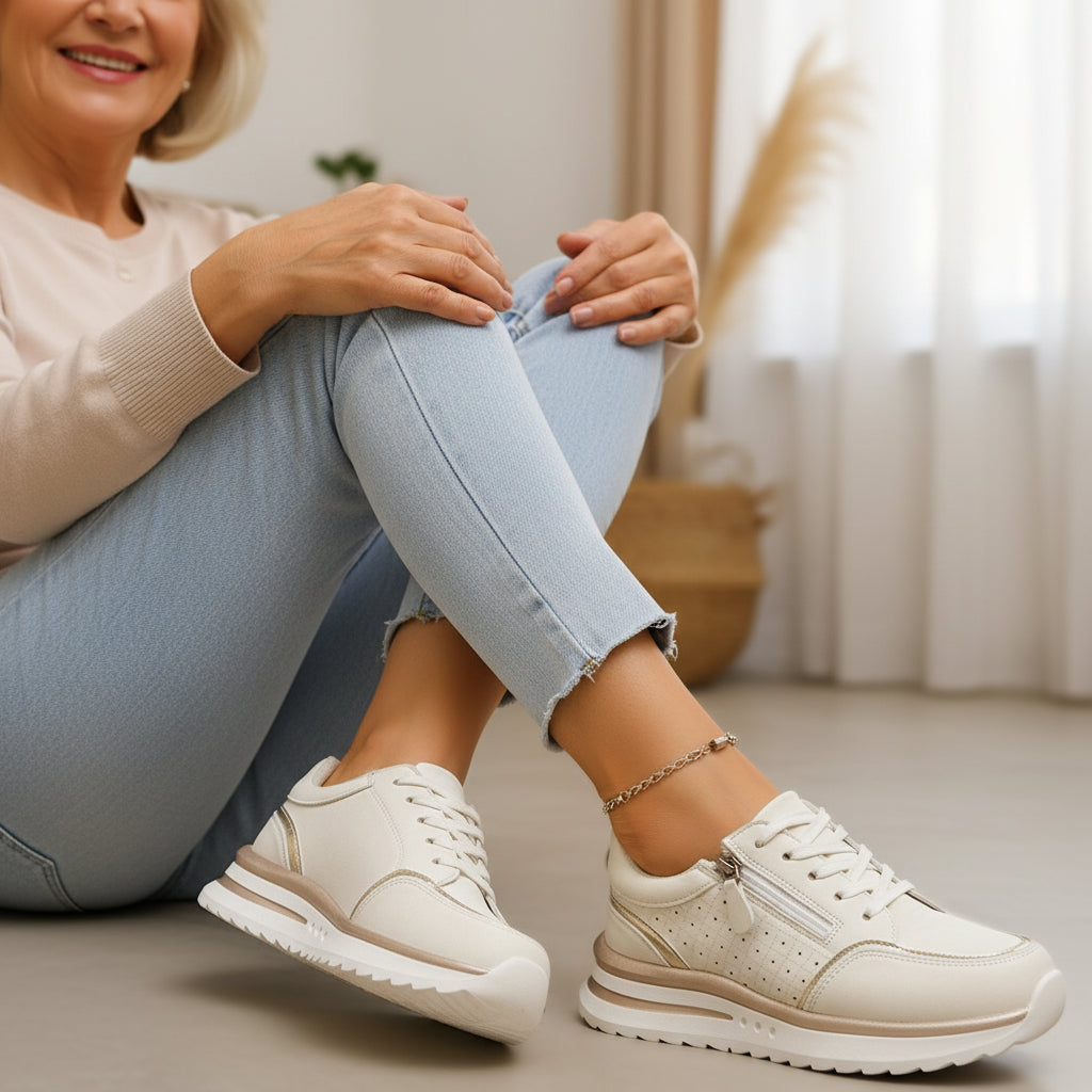 Miriam™ | Scarpe Ortopediche con Zip Laterale