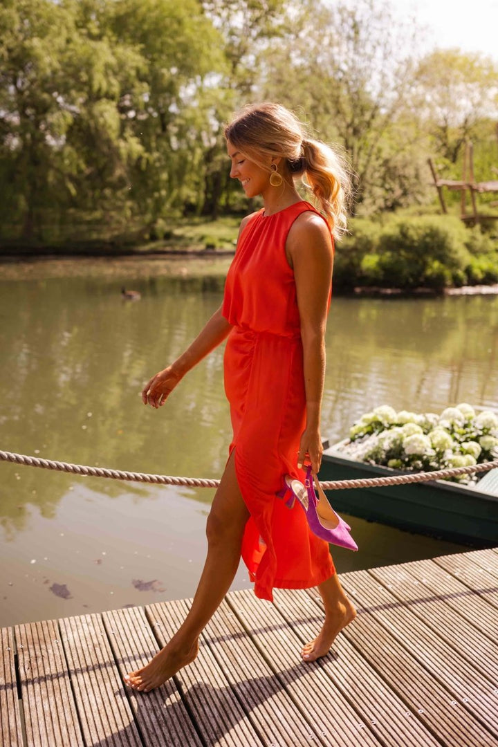 Leona™ | Elegante abito midi estivo