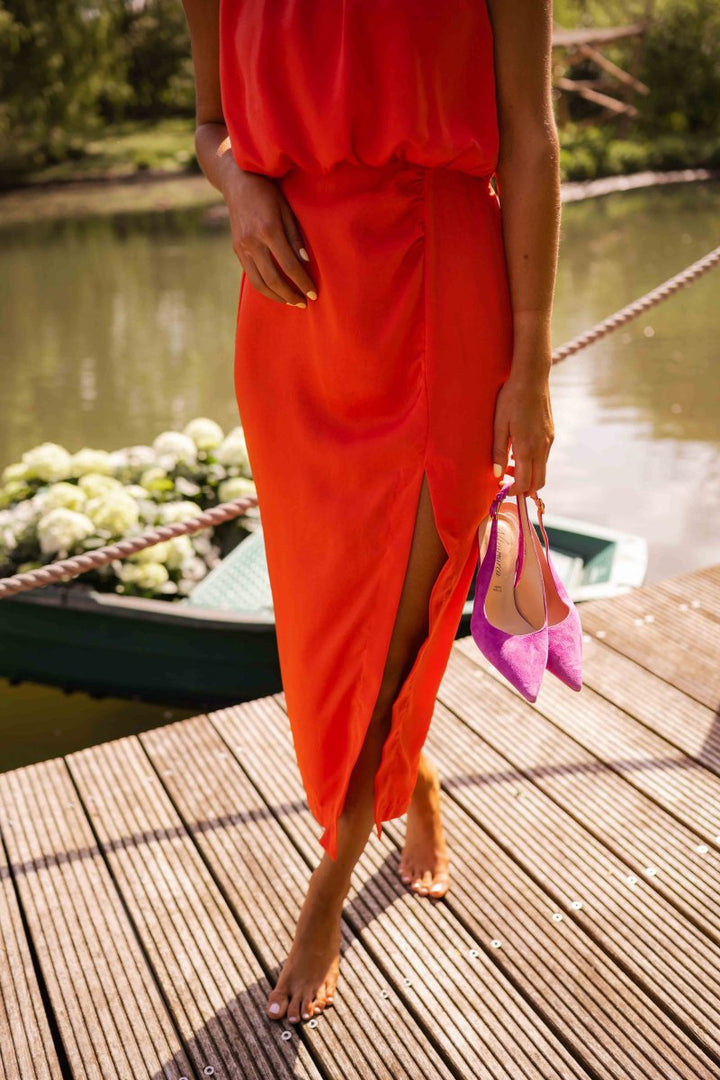 Leona™ | Elegante abito midi estivo