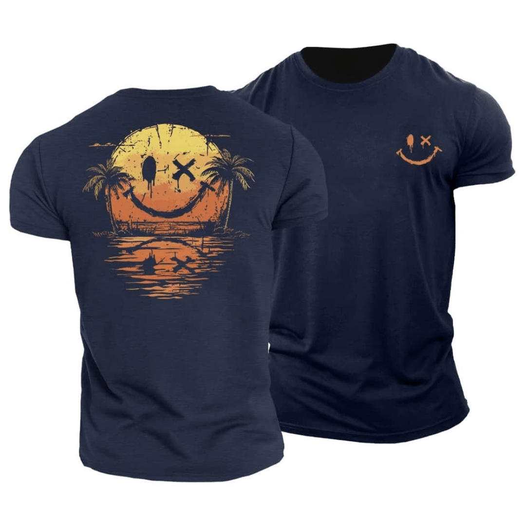 Ray™ | T-Shirt Grafico “Smiley Sea”