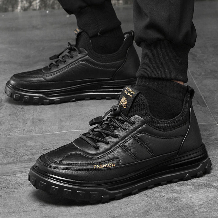 Nicolò™ | Scarpe Ortopediche Invernali in Pelle