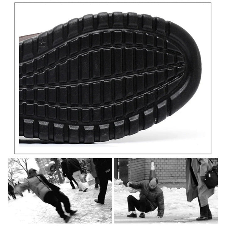 Nicolò™ | Scarpe Ortopediche Invernali in Pelle