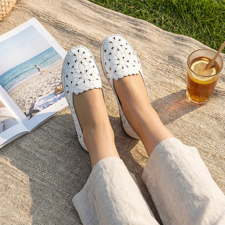 Morena™ | Scarpe Ortopediche in Pelle Vintage