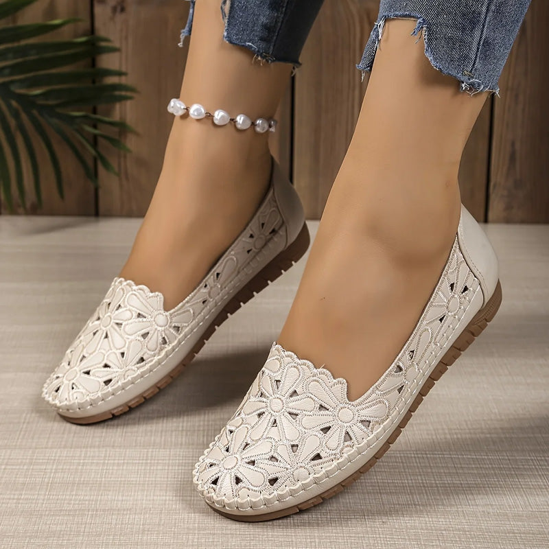 Morena™ | Scarpe Ortopediche in Pelle Vintage