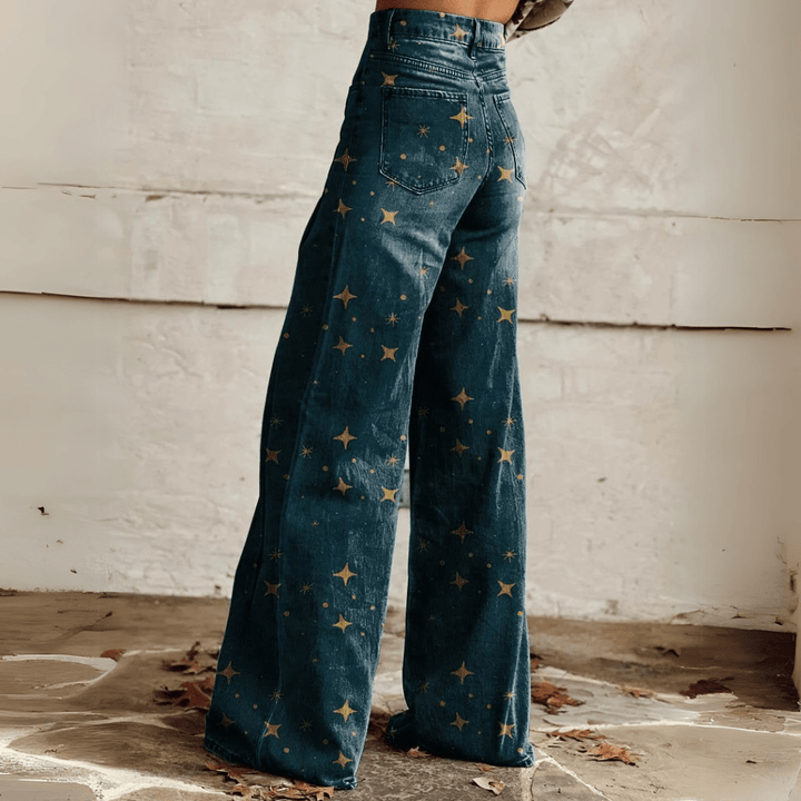 Raisa™ | Pantaloni Boho a Gamba Larga
