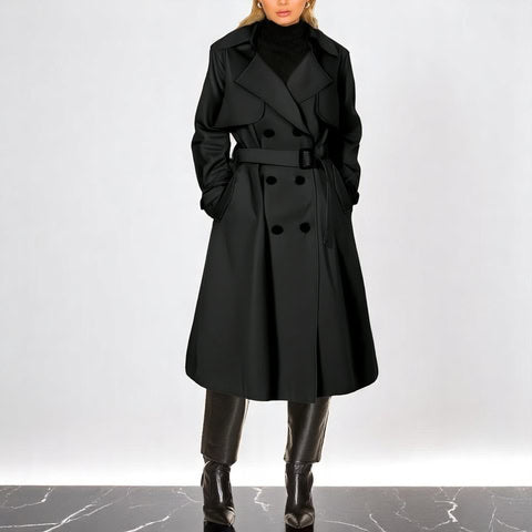 Elena™ | Trench elegante con cintura